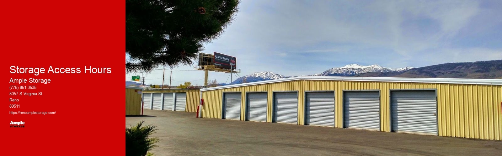 Storage Access Hours